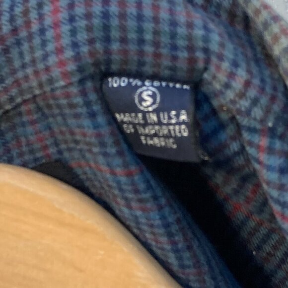 Burberrys Made in USA Soft Cotton Long Sleeve Button Down Shirt Size Small - Picture 4 of 7